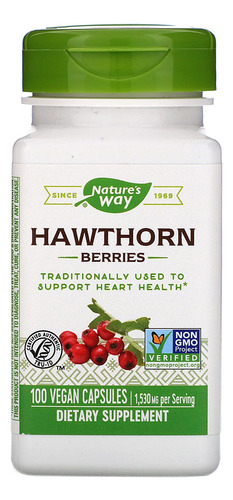 Natures Way Hawthorne Berries 100caps