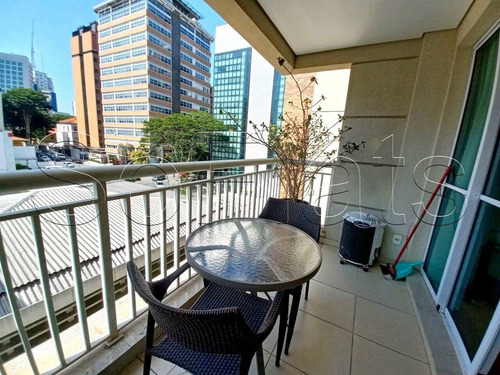 Imagem 12 de 15 de Flat Estanconfor Villa Paulista 37,20m² 1 Dormitório 1 Vaga Para Locação Nos Jardins. - Sf26847