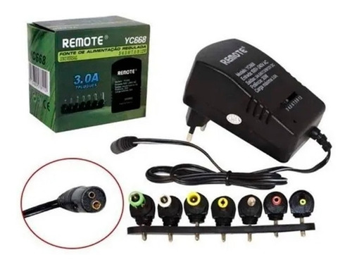 Cargador Universal 12v Regulable De 3v A 12v Fuente De Poder