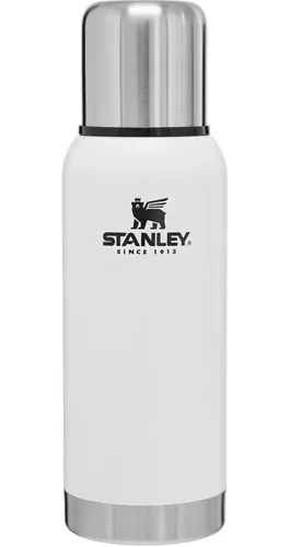 Termo Stanley Blanco Polar 500ml Original + Pico Cebador