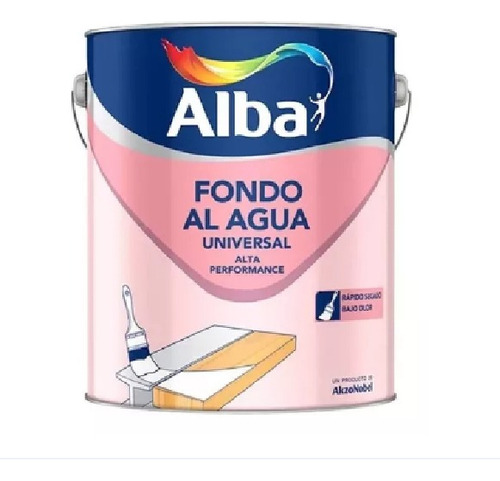 Base Fondo Al Agua Universal 4l Alba Alta Performance