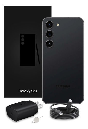 Samsung Galaxy S23 128 Gb Negro 6 Gb Ram Con Caja Original (Reacondicionado)