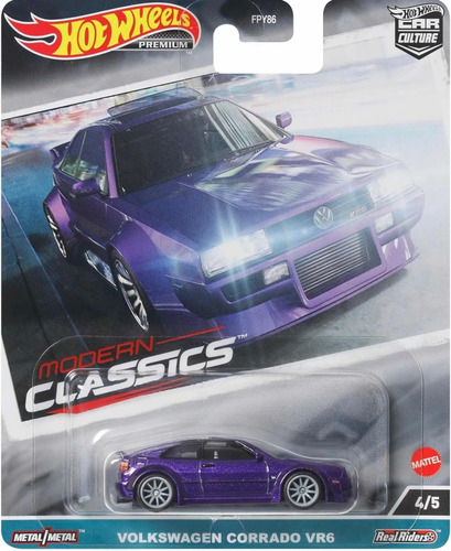 Hot Wheels Premiun Volkswagen Corrado Vr 6 Color Violeta