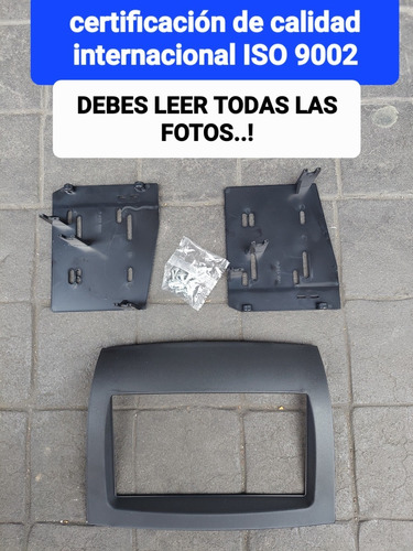 Base Frente Adaptador Estereo Doble Din Sienna 2004 A 2010