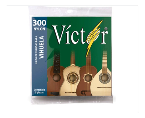 Juego De Cuerdas Víctor Para Vihuela Mod. 300
