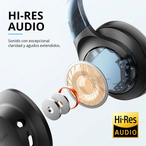 Imagen 2 de 9 de Auriculares inalámbricos Soundcore Life Series Life Q20 A3025 black