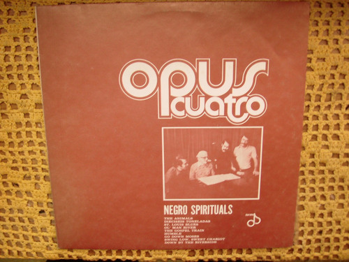Opus Cuatro / Negro Spirituals - Lp De Vinilo