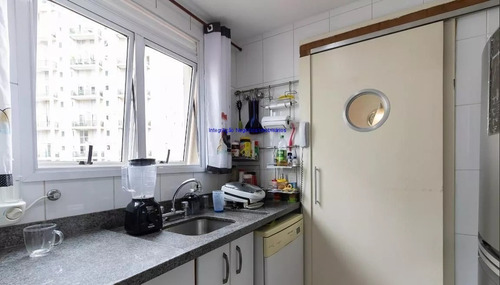 Imagem 21 de 25 de Apartamento 56m², 02 Dormitórios, 02 Banheiros E 01 Vaga Na Garagem. Condomínio Com Portaria, Segurança 24hrs, Piscina, Churrasqueira, Sauna, - 22022304 - 70632398