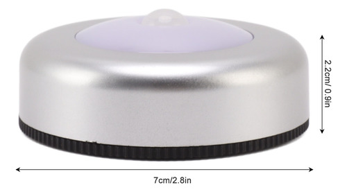 Lámpara Led Pequeña Redonda Con Sensor De Movimiento