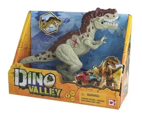 Figura de Tranosaurio Rex con Luces y Sonidos, a partir de los 3 años,  Necesita Pilas - DINO VALLEY DINO VALLEY