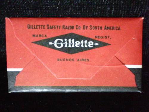 Imagen 5 de 5 de Antigua Hoja De Afeitar Gillette Thin