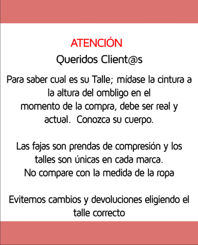 Faja Multifunción Modelador Reductor Postquirurgico Bc-6101