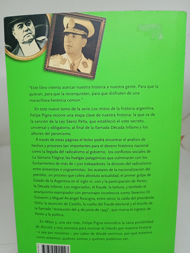 Los Mitos, De La Historia Argentina.3 Piña. (1441) (Usado)