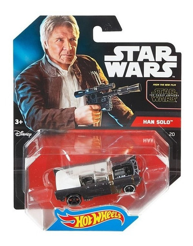 Carro Hot Weels Star Wars Nuevo Han Solo Ls