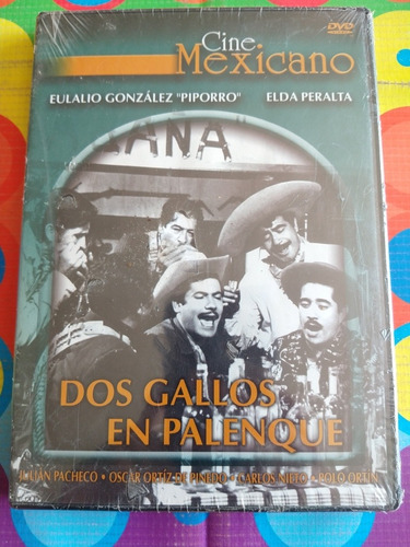 Dvd Dos Gallos En Palenque Eulalio González W Sellado