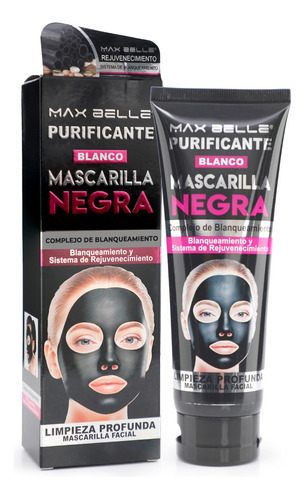 Mascara Facial Black Mask/ Saca Puntos Negros 130ml