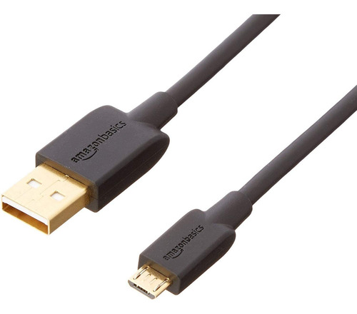 Usb 2 0 Un Macho Para Cable De Carga Micro B 3 Pies Neg...