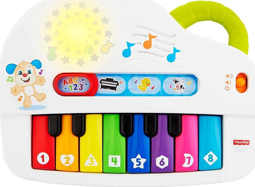 Piano Musical Fisher Price Con Luces Y Soniddo 100% Original