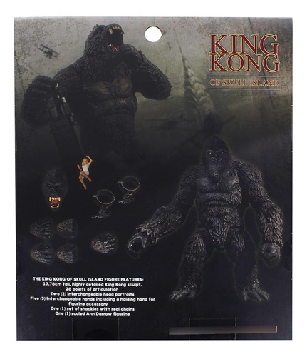 Mezco King Kong De Calavera Island 7-inch Figura De Acción