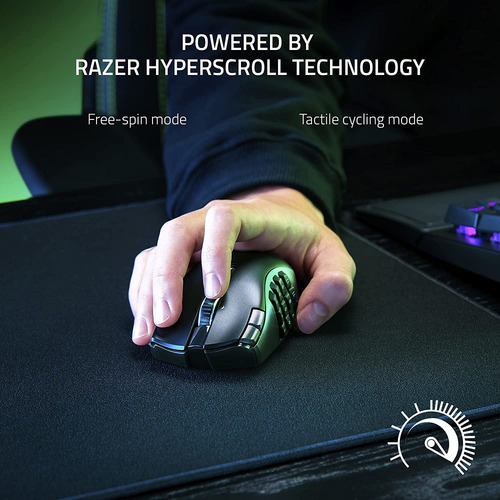 Mouse Gamer Razer Naga V2 Hyperspeed 19 Botones