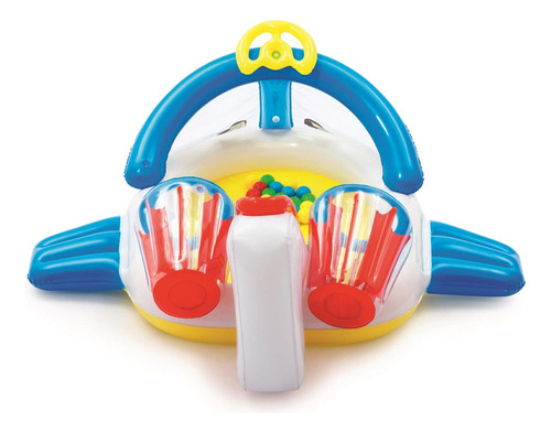 Fisher-price Bestway Little People Juego De Pelotas De Avión