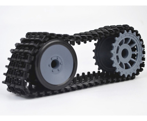 U Kit De Oruga Para Robots Tank Chassis Platform Arduino Rc