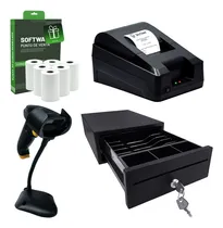 Comprar Kit Punto Venta Impresora 58mm Lector Cajón 5 Bill Software