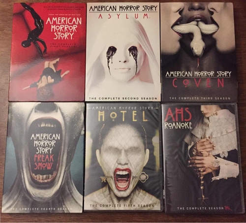 Serie American Horror Story Colección Dvd 1-6