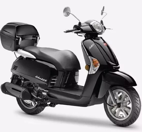 Moto Scooter Kymco Like 125 Negra Mejor Precio 0km Sin Baul