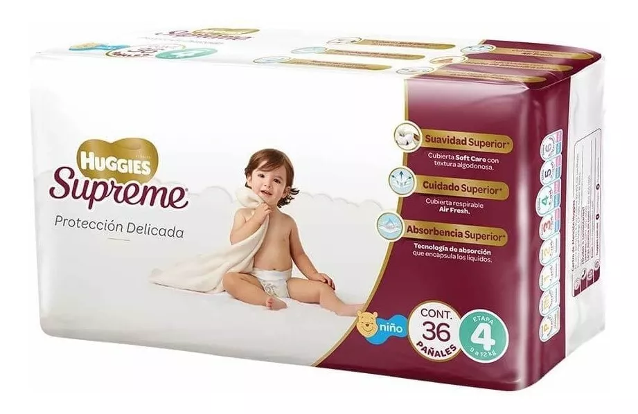 Tercera imagen para búsqueda de huggies supreme etapa 5