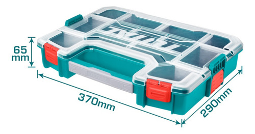 Organizador Apilable 15 Con Compartimientos Total
