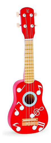 Ukelele Rojo - Guitarra Instrumento Hape - Vamos A Jugar