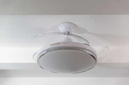 Imagen 7 de 10 de Ventilador De Techo 42 Pulgadas Peabody Aspas Transparentes