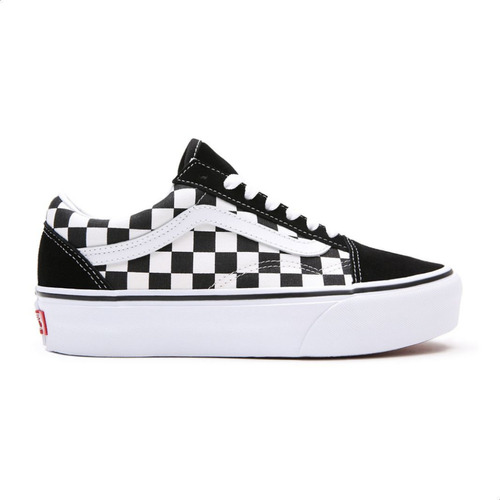 Zapatillas Vans Old Skool Platform color negro/blanco - adulto 34.5 AR