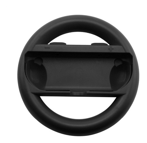 Imagen 4 de 5 de Set 2 Volantes De Carrera Para Joy-con De Switch Negro