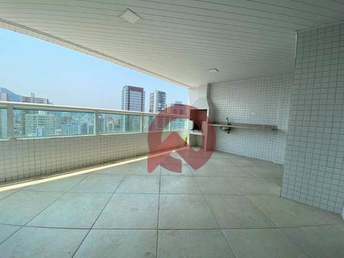 Imagem 12 de 28 de Apartamento Com 4 Dormitórios À Venda, 157 M² Por R$ 790.000,00 - Vila Guilhermina - Praia Grande/sp - Ap3152