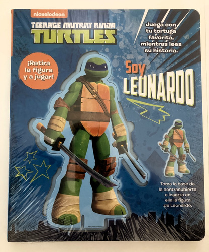 Libro De Actividades Nickelodeon: Tortugas Ninja. Leonardo