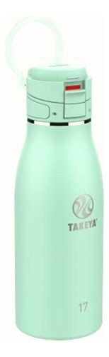 Takeya Taza Térmica De Viaje, Agua (aqua), 451, 1 Color Aqua