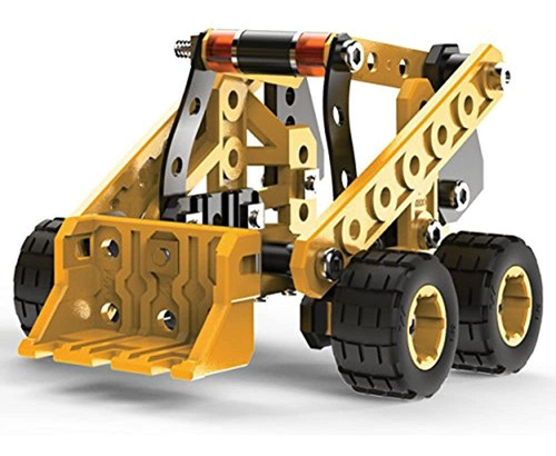 Meccano Erector Bulldozer Modelo Vehiculo Building Kit Edad
