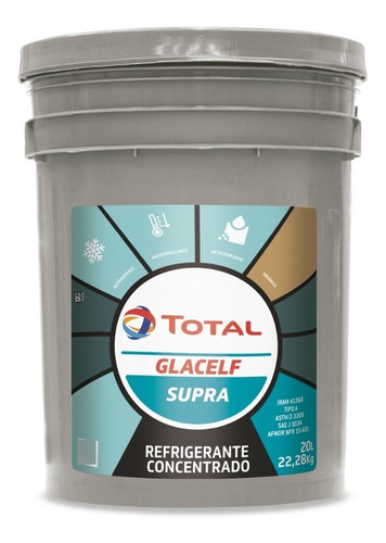 Liquido Refrigerante Total Glacelf Supra Amarillo X 20 Lts