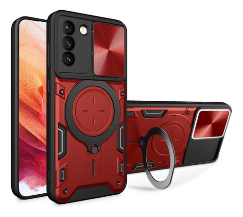 Funda Para Samsung Galaxy Dashcam Uso Rudo + Mica Pantalla