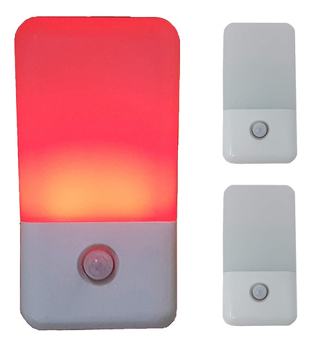 Sleep-aid Red Night Light, Motion Detector Led Night Light W