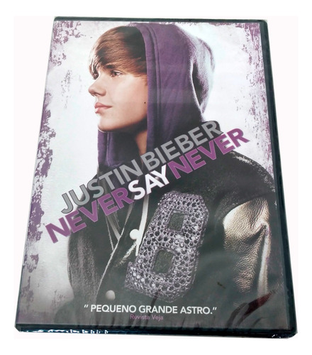 Dvd Justin Bieber Never Say Never A História Chances Lacrado