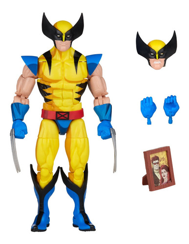 Marvel Legends Wolverine Vhs Série Animada X-men Anos 90 