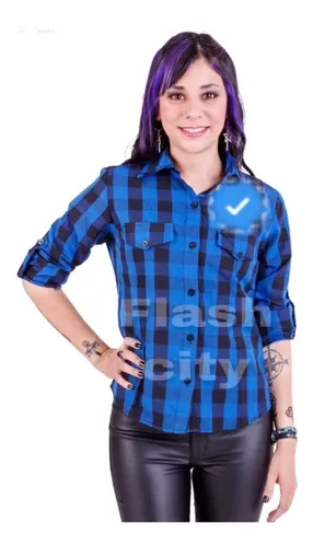 Camisas Escocesas Entalladas Mujer New Collection 2020 MercadoLibre