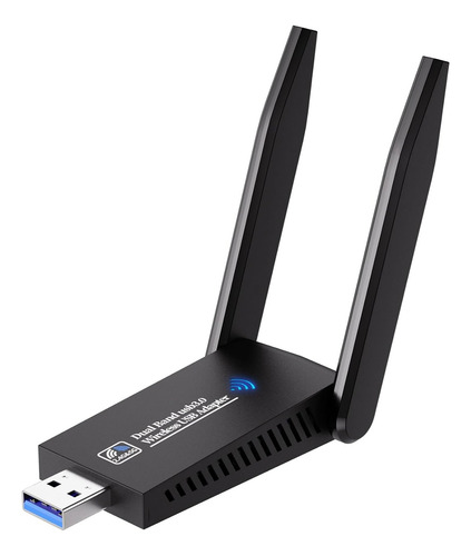 Adaptador Wifi Usb 1300mbps 5dbi Wifi Receptor