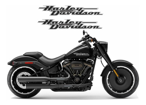 Emblemas Adesivos Compatível Tanque Harley Davidson Ha007 Cor Harley Davidson Legendary  Tanque