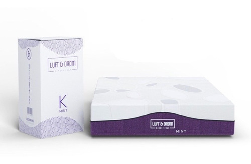 Luft And Drom, Colchón Mint Memory Foam En Caja Individual