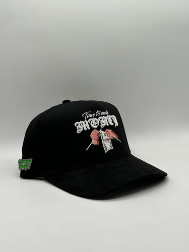 Gorra Time To Make Money Rich Fancy 100% Original Negro Único