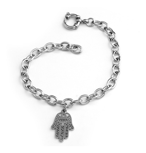 Pulsera Con Dije Mano De Fatima